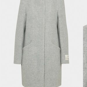 Aritzia Cocoon Coat XS light grey cashmere/wool